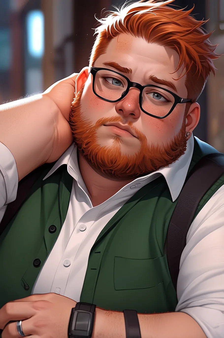 Otis Fowler - Kind security guard